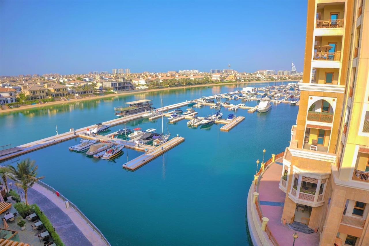 Luxury On The Palm With Marina View Balcony Apartment Dubai Exterior photo