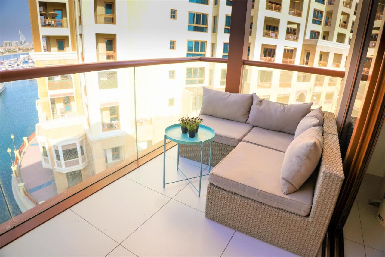 Luxury On The Palm With Marina View Balcony Apartment Dubai Exterior photo